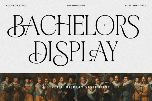Bachelors Display: A Romantic Serif Font for Standout Web Headlines