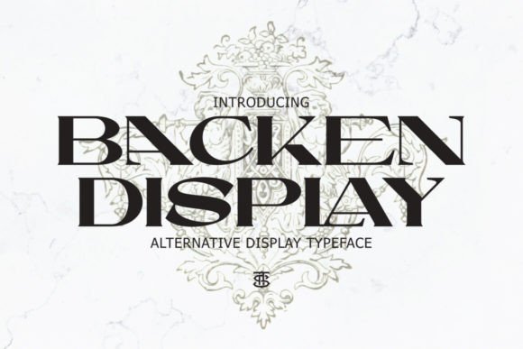 Backen Display: A Fresh Modern Serif for Bold Brand Moments