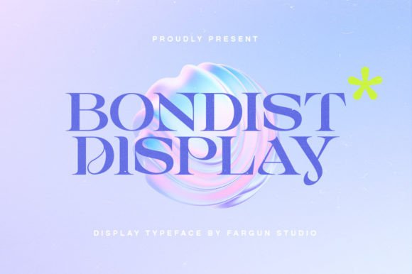 Bondist Display: A Bold, Stylish Font for Handmade Brands