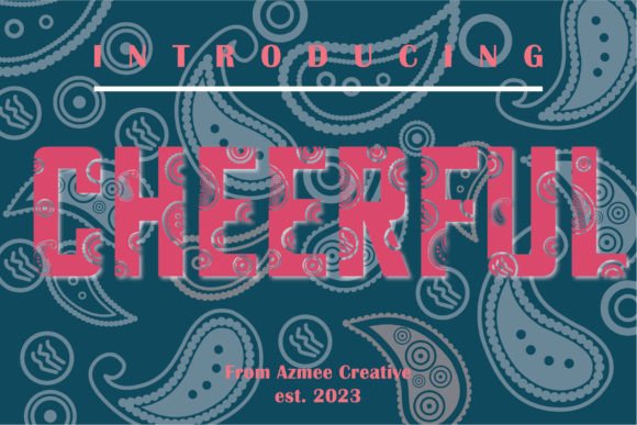 Cheerful Display: A Typeface That Lifts the Eye and Sets the Tone