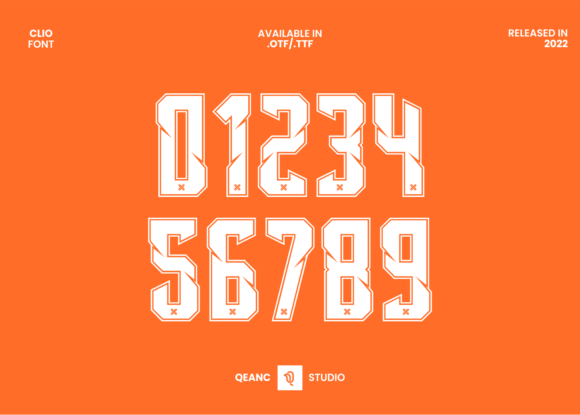 Clio: A Bold Display Font That Brings Energy to Brand Identity