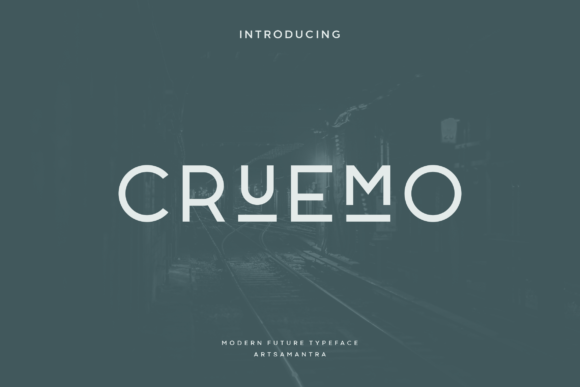 Cruemo: A Modern Display Typeface That Adds Character to Brand Identity