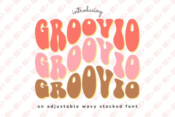 Groovio Font: A Retro Display Typeface for Memorable Branding