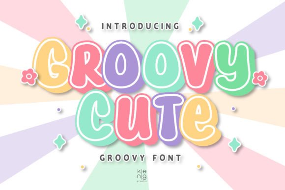 Groovy Cute Font: A Display Typeface for Playful Digital Identity