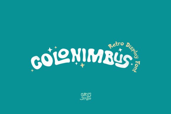 Grvs Colonimbus Retro Display Font for Bold Digital Branding