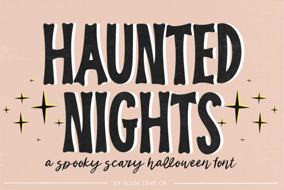 Haunted Nights: A Spooky Halloween Font That Actually Works