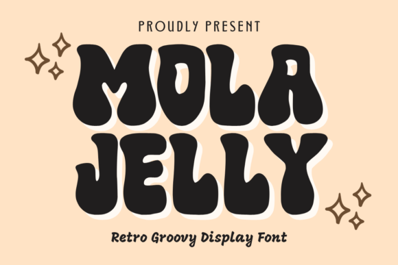 Mola Jelly Font: A Retro Display Typeface for Digital Branding