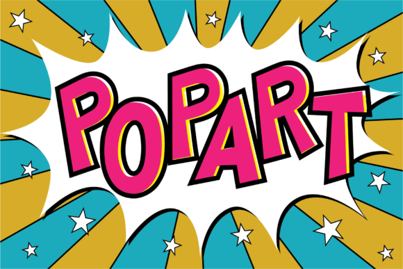 Pop Art Font: A Bold, Playful Display Typeface for Creative Brands