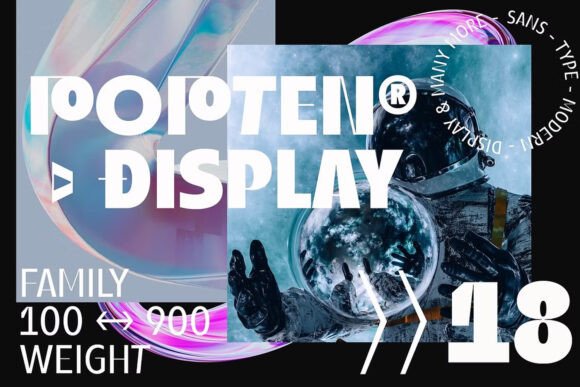 Popten Display: A Modern Typeface for Small Business Branding