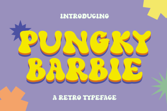 Pungky Barbie: A Joyful Display Font for Campaign Headlines