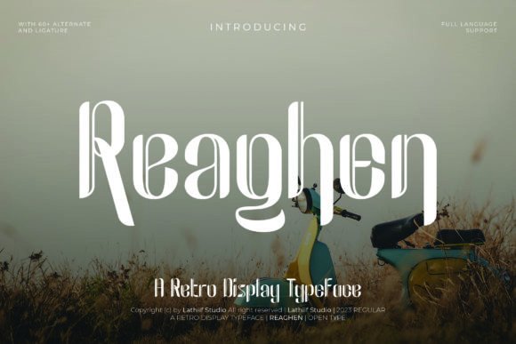 Reaghen – A Vintage Display Font That Builds Brand Trust