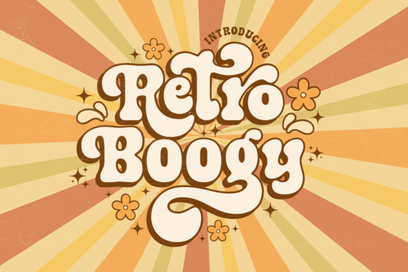 Retro Boogy: A Vintage Serif Display Font for Editorial Charm