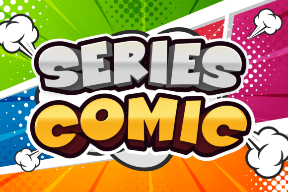 Series Comic: A Display Font That Makes Your Brand Pop