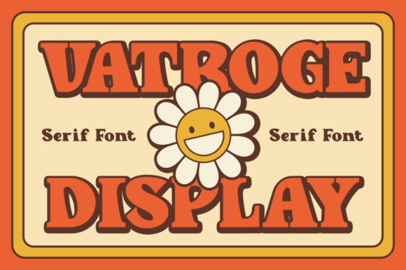 Vatroge Display: A Vintage-Inspired Display Font for Digital Branding