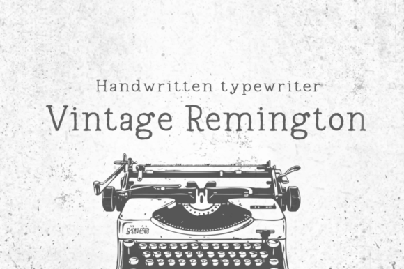 Vintage Remington: A Thoughtful Display Font for Editorial Warmth