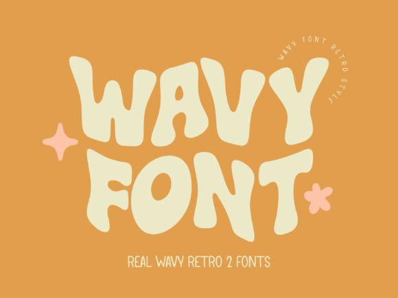 Wavy Retro: A Display Font for Editorial Charm