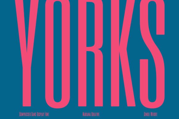 Yorks: A Bold Display Font for Impactful Web Design